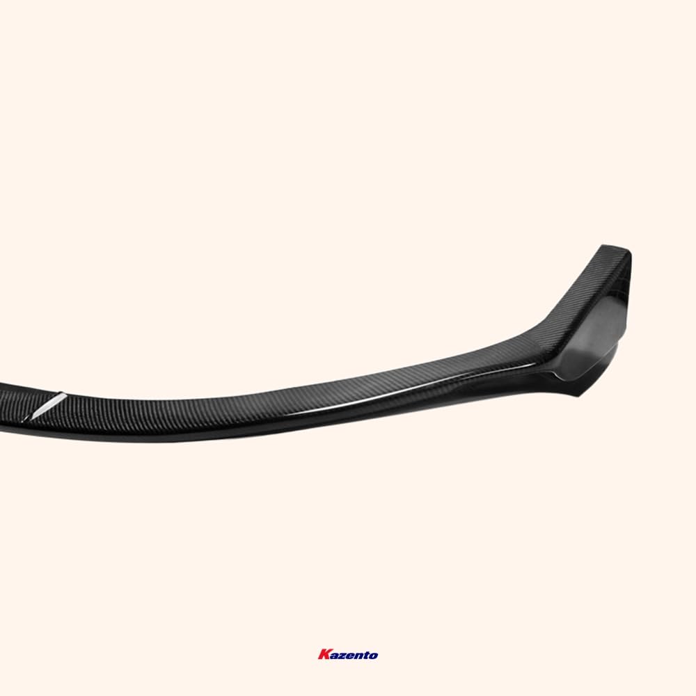 Kazento For HONDA Civic 16-18 10th Gen FC B-Style Carbon Fiber Front Bumper Lip Splitter Kazento Carbon Parts 车身侧板