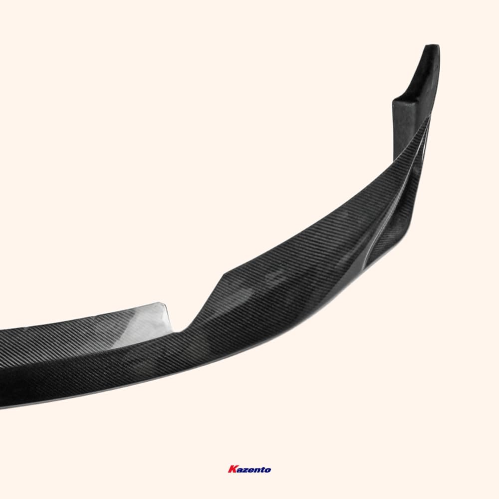 Kazento For HONDA Civic 16-18 10th Gen FC B-Style Carbon Fiber Front Bumper Lip Splitter