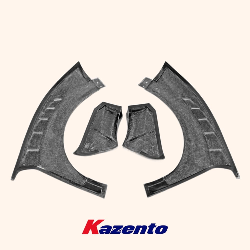 Kazento For HONDA Civic 17 onwards Type R FK8 VRS-W Type Carbon Fiber Front Fender 4Pcs Kazento Carbon Parts 车身侧板