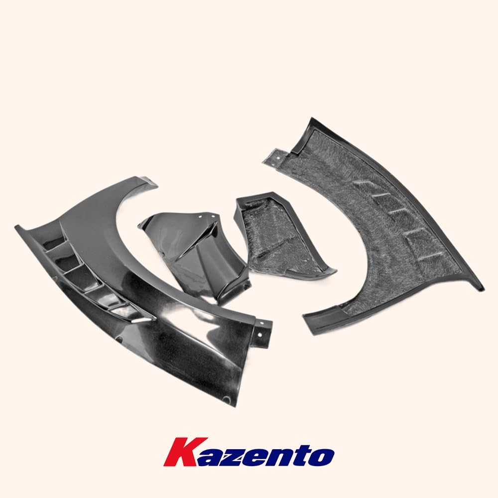 Kazento For HONDA Civic 17 onwards Type R FK8 VRS-W Type Carbon Fiber Front Fender 4Pcs