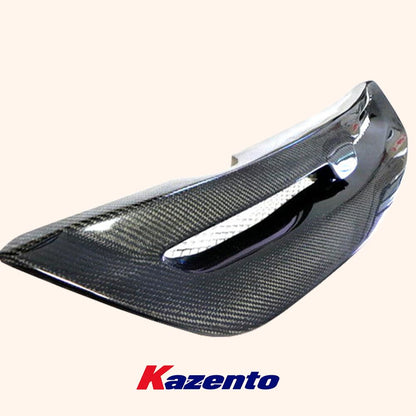 Kazento For Honda Civic EP Hatchback 02-03 MUG Style Carbon Fiber Front Bumper Grille
