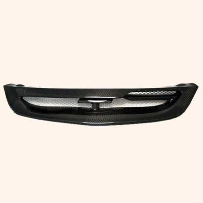 Kazento For Honda Civic EP Hatchback 02-03 MUG Style Carbon Fiber Front Bumper Grille