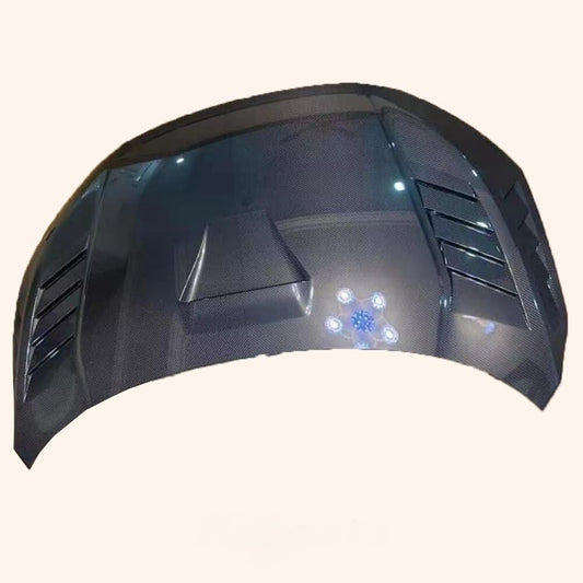 Kazento For Honda Civic FC FK7 2016-2022 Carbon Fiber ADL Style Vented Front Hood Bonnet Kazento Carbon Parts 引擎盖 Carbon Fiber FC-HOOD-ADL-CF