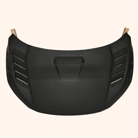 Kazento For Honda Civic FC FK7 2016-2022 Fiber Glass ADL Style Vented Front Hood Bonnet Kazento Carbon Parts 引擎盖 FC-HOOD-ADL-FRP