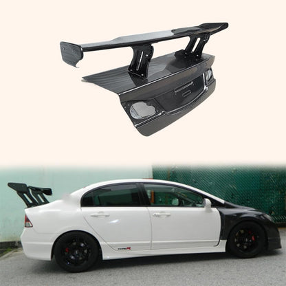 Kazento For HONDA Civic FD2 J2 Type Carbon Fiber Rear Trunk GT Spoiler Rear Wing