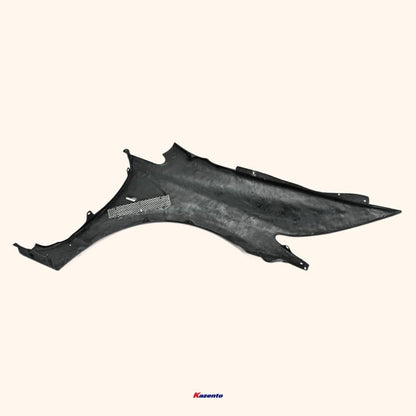 Kazento For Honda Civic Fd2 Js Racing Front Vented Fender (Wide 20Mm) Fiber Glass Kazento Carbon Parts 车身侧板 FD2-FF-JS-FRP
