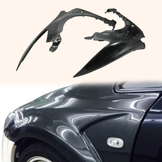 Kazento For Honda Civic Fd2 Js Racing Front Vented Fender (Wide 20Mm) Fiber Glass Kazento Carbon Parts 车身侧板 FD2-FF-JS-FRP