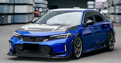 Kazento For Honda Civic FE FL Sedan 2023-24 PP TypeR Style Front Bumper Body Kits