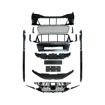 Kazento For Honda Civic FE FL Sedan 2023-24 PP TypeR Style Front Bumper Body Kits