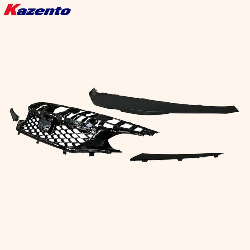 Kazento For Honda Civic FE1 Sedan 2022-24 ABS Front Center Grille Replace Kazento Carbon Parts 车身侧板