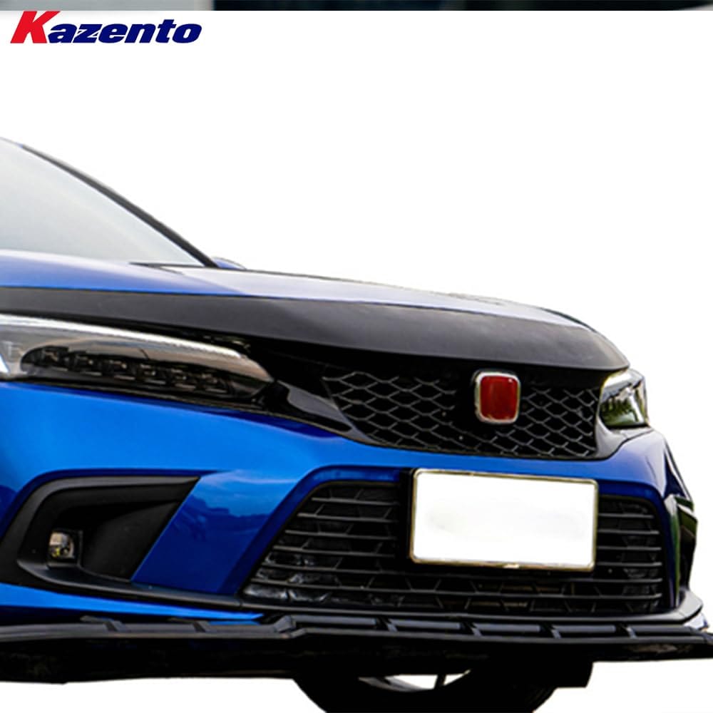 Kazento For Honda Civic FE1 Sedan 2022-24 ABS Front Center Grille Replace Kazento Carbon Parts 车身侧板