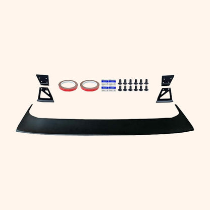 Kazento For Honda Civic FE1 Sedan 2022-24 ABS TypeR Style Rear Trunk GT Spoiler Wing Kazento Carbon Parts 车身侧板 FE1-RS-GT-TR-ABS