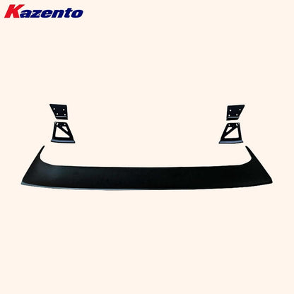 Kazento For Honda Civic FE1 Sedan 2022-24 ABS TypeR Style Rear Trunk GT Spoiler Wing Kazento Carbon Parts 车身侧板 FE1-RS-GT-TR-ABS