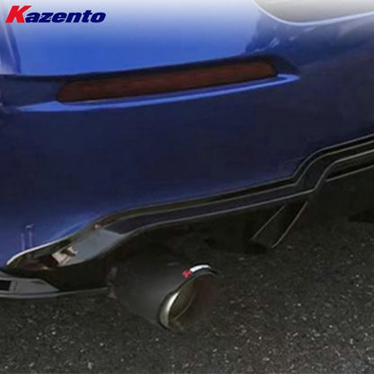 Kazento For Honda Civic FE1 Sedan PP TypeR Style Rear Bumper (side double exhaust exit) Kazento Carbon Parts 车身侧板 FE1-RB-SD-TR-PP