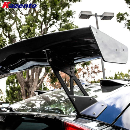 Kazento For Honda Civic FK7 FK8 VTX2 Style Fiberglass Unpaint Rear Trunk GT Spoiler Wing Kazento Carbon Parts 车身侧板 FK8-RS-GT-VTX2&-FRP