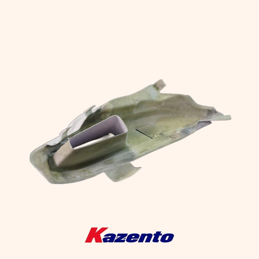Kazento For Honda Civic Fk8 Fk7 Fc Epa Headlight Intake Duct Lhd Driver Side Frp Unpaint Kazento Carbon Parts 车身侧板 FK8-HL-L-1P-FRP
