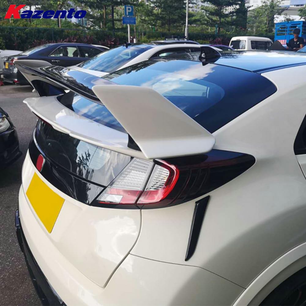 Kazento For Honda Civic Type R FK2 15-17 EPA Style Rear Spoiler Blade Carbon Fiber