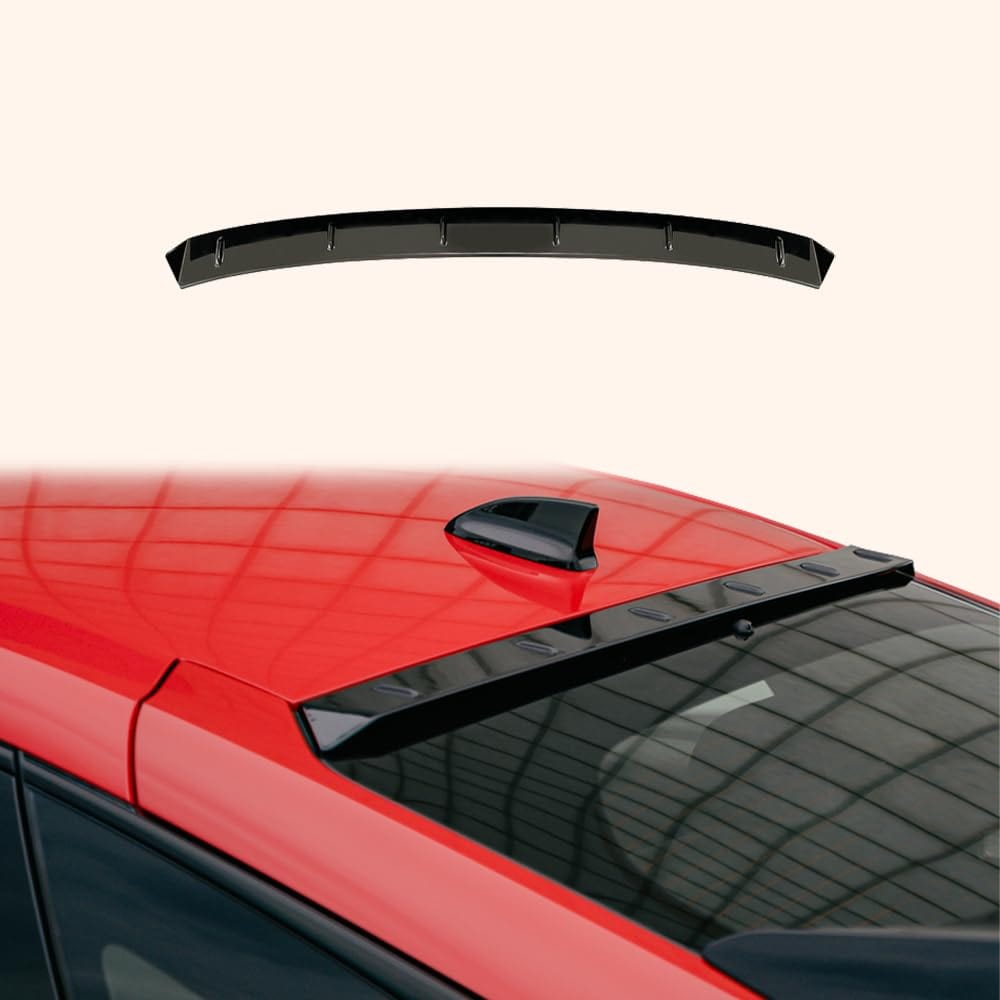Kazento For Honda Civic Type R FL5 2023-24 ABS VTX Style Rear Roof Spoiler Wing Lip Kazento Carbon Parts 车身侧板 FL5-RS-RF-VTX-ABS