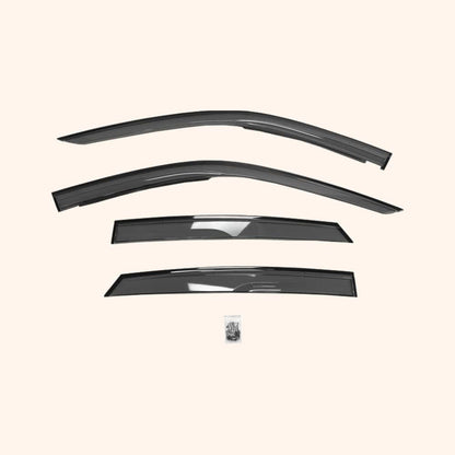 Kazento For Honda Civic Type R FL5 2023-24 PC Plastic M Type Window Deflector Shield 4pc Kazento Carbon Parts 车身侧板 FL5-DEF-M-P