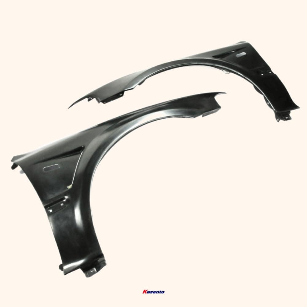 Kazento For Honda Eg Civic (3Door Hatch Back Or Coupe) Js Racing Front Fender +20Mm Fiber Glass