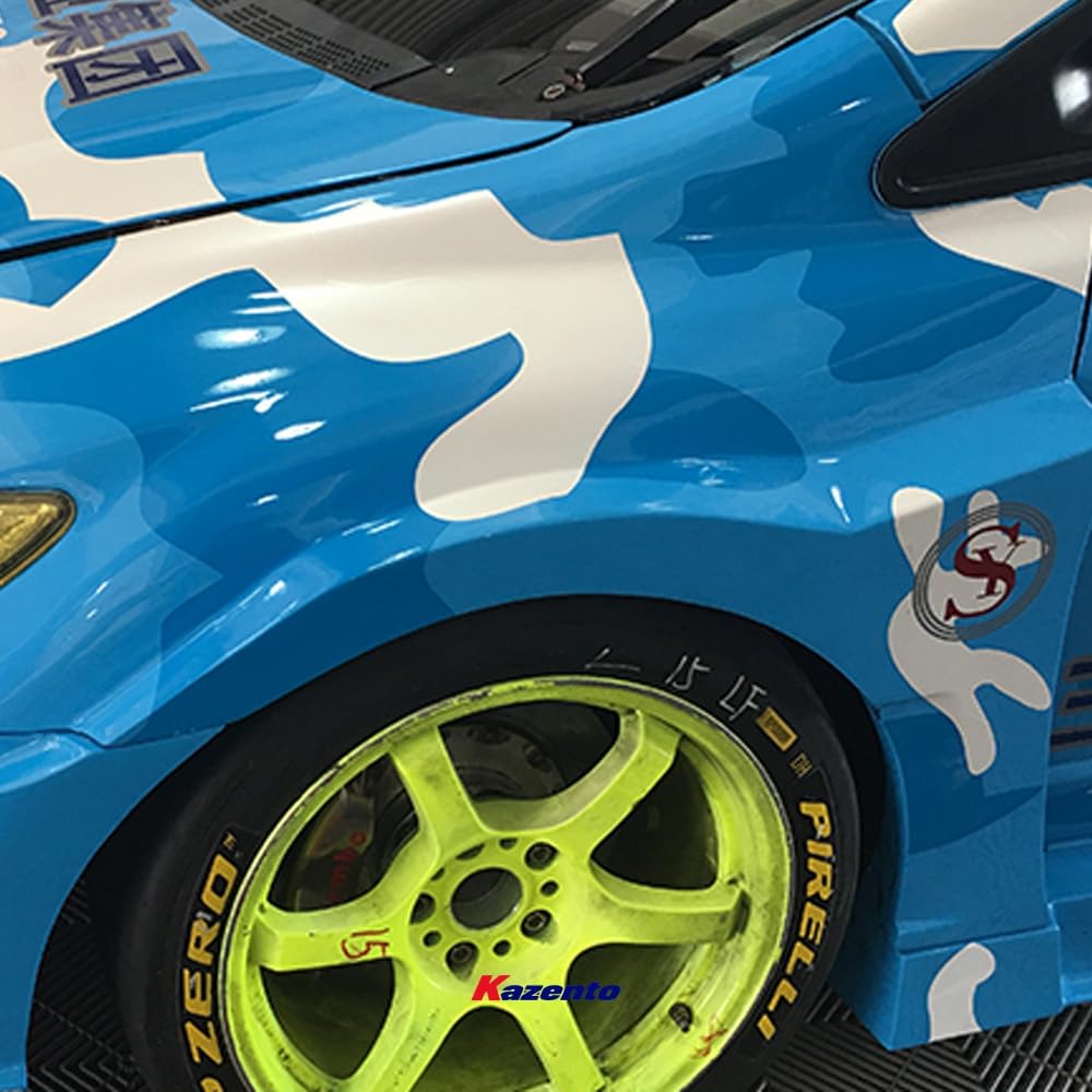 Kazento For Honda Fd2 Epa Style Wide Front Fender Fiber Glass