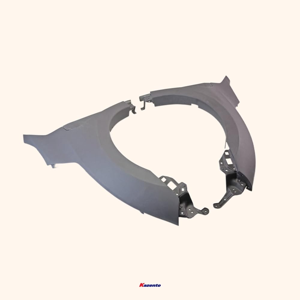 Kazento For Honda Fk7 Convert To Fk8 Front Fender With Side Vents Fiber Glass Kazento Carbon Parts 车身侧板 FK7-FF-FK8#W-FRP