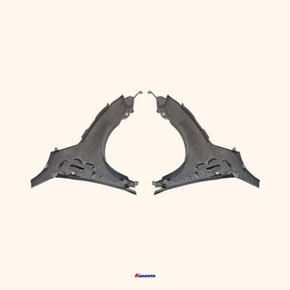 Kazento For Honda Fk7 Convert To Fk8 Front Fender With Side Vents Fiber Glass Kazento Carbon Parts 车身侧板 FK7-FF-FK8#W-FRP
