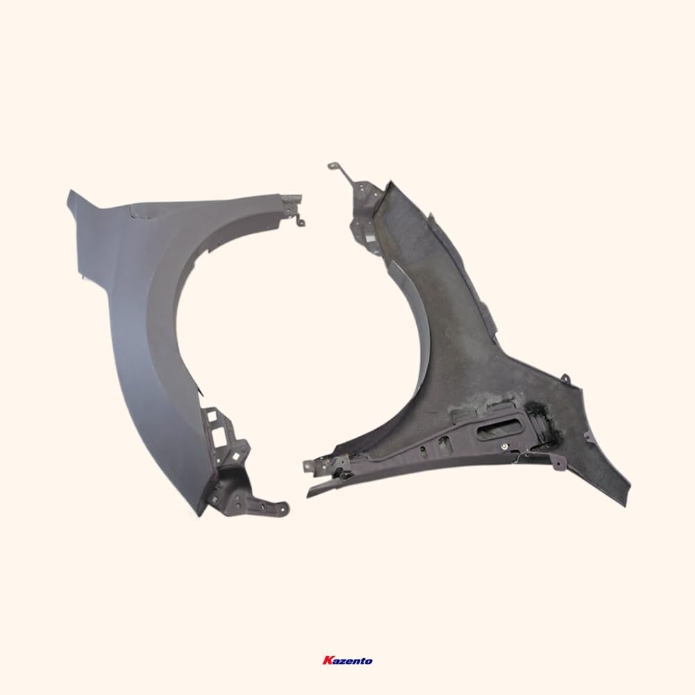Kazento For Honda Fk7 Convert To Fk8 Front Fender With Side Vents Fiber Glass Kazento Carbon Parts 车身侧板 FK7-FF-FK8#W-FRP