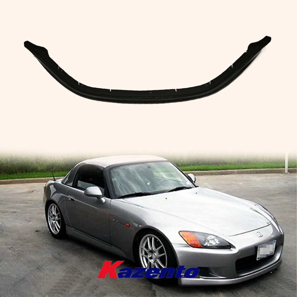 Kazento For Honda S2000 00-03 (AP1 Only) JDM Style Carbon Fiber Front Bumper Bottom Lip Kazento Carbon Parts 车身侧板 S2000-FL-JDM-AP1-CF
