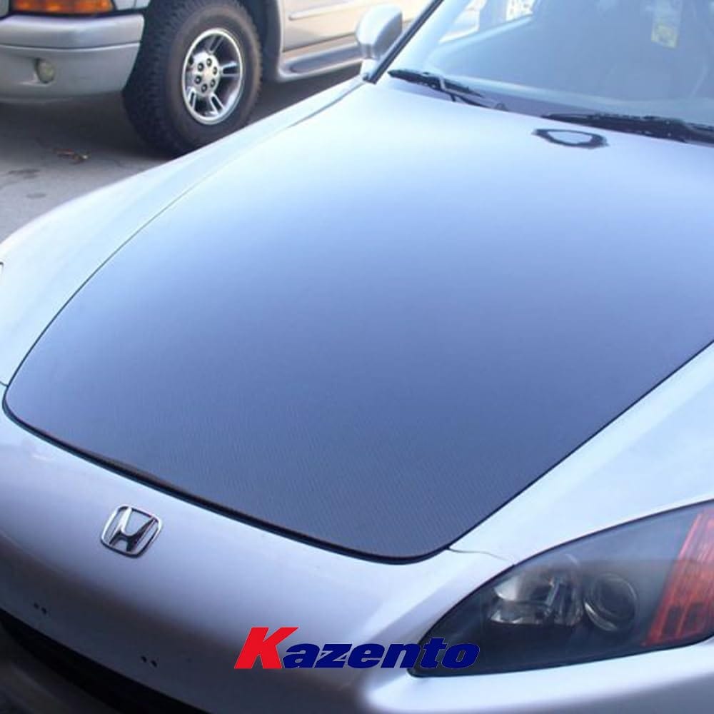 Kazento For Honda S2000 00-09 OEM Style Carbon Fiber Front Bumper Bonnet Hood Body Kits