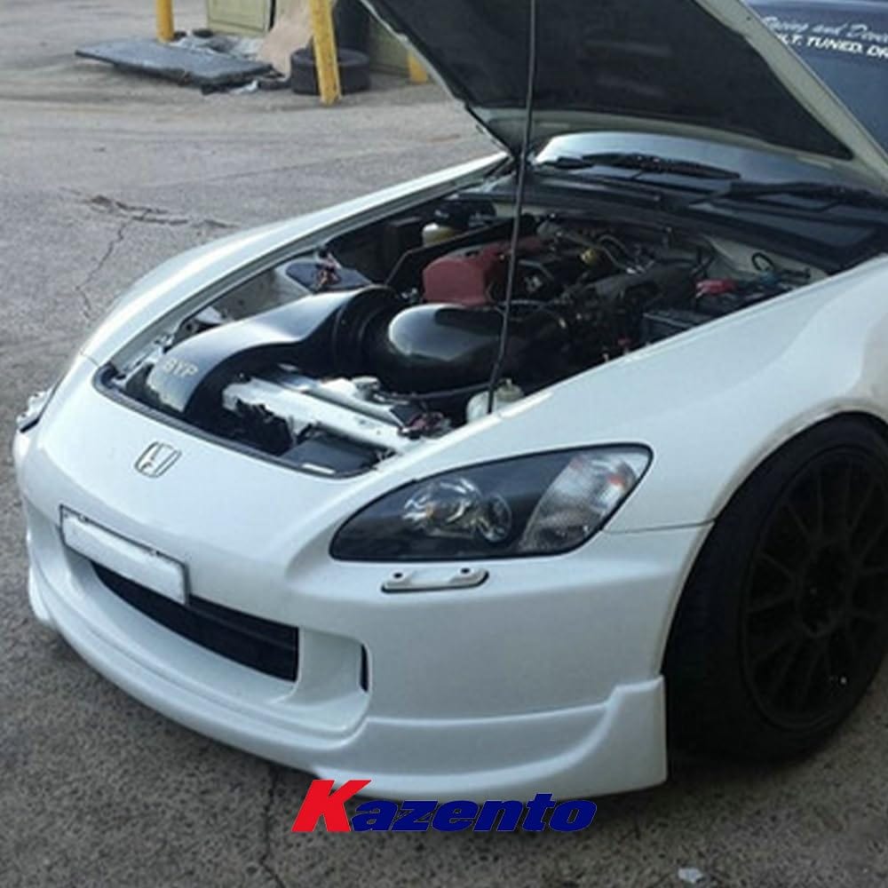 Kazento For Honda S2000 03-06 (AP2 Only) JDM Style Fiberglass Front Bumper Bottom Lip Kazento Carbon Parts 车身侧板 S2000-FL-JDM-AP2-FRP
