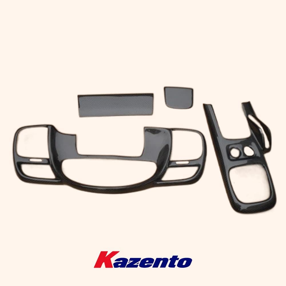 Kazento For Honda S2000 AP1 AP2 Carbon Fiber Gear Console Interior Kits 4pcs (RHD Only)