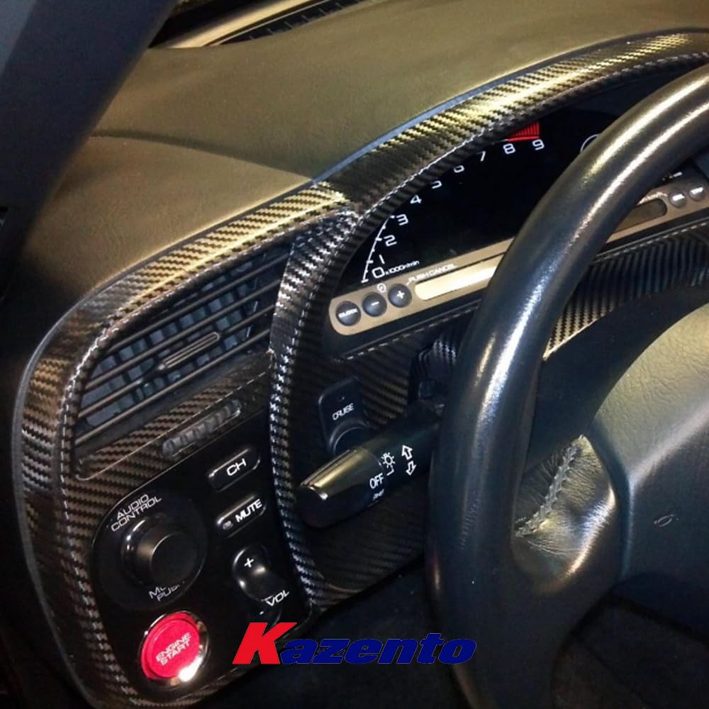 Kazento For Honda S2000 AP1 AP2 Carbon Fiber Gear Console Interior Kits 4pcs (RHD Only)