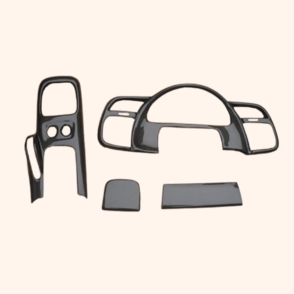 Kazento For Honda S2000 AP1 AP2 Carbon Fiber Gear Console Interior Kits 4pcs (RHD Only)