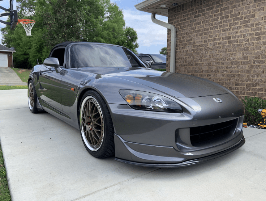 Kazento For Honda S2000 (AP2 OE Only) JDM Carbon Fiber Bumper Splitter Diffuser Lip