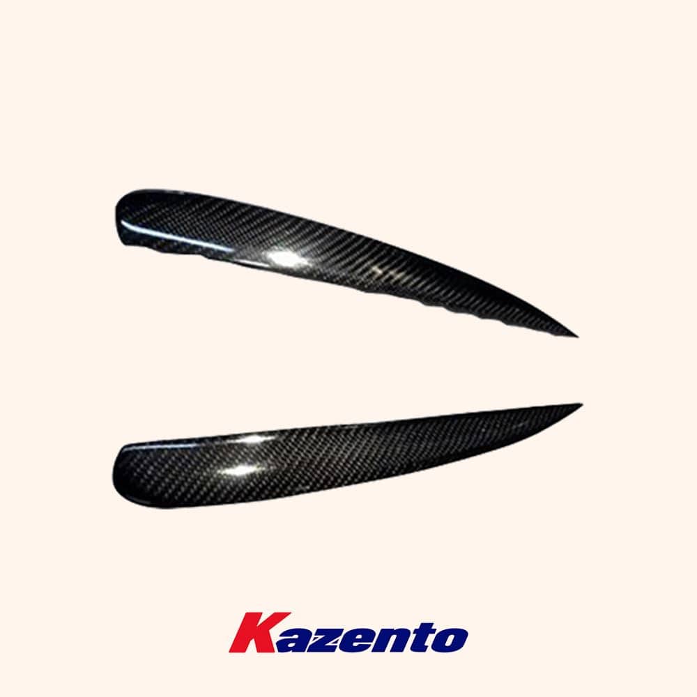 Kazento For Honda S2000 Coupe Convertible AP1 AP2 99-09 Carbon Headlight Eyelid Eyebrow Kazento Carbon Parts 车身侧板 S2000-EYE-CF