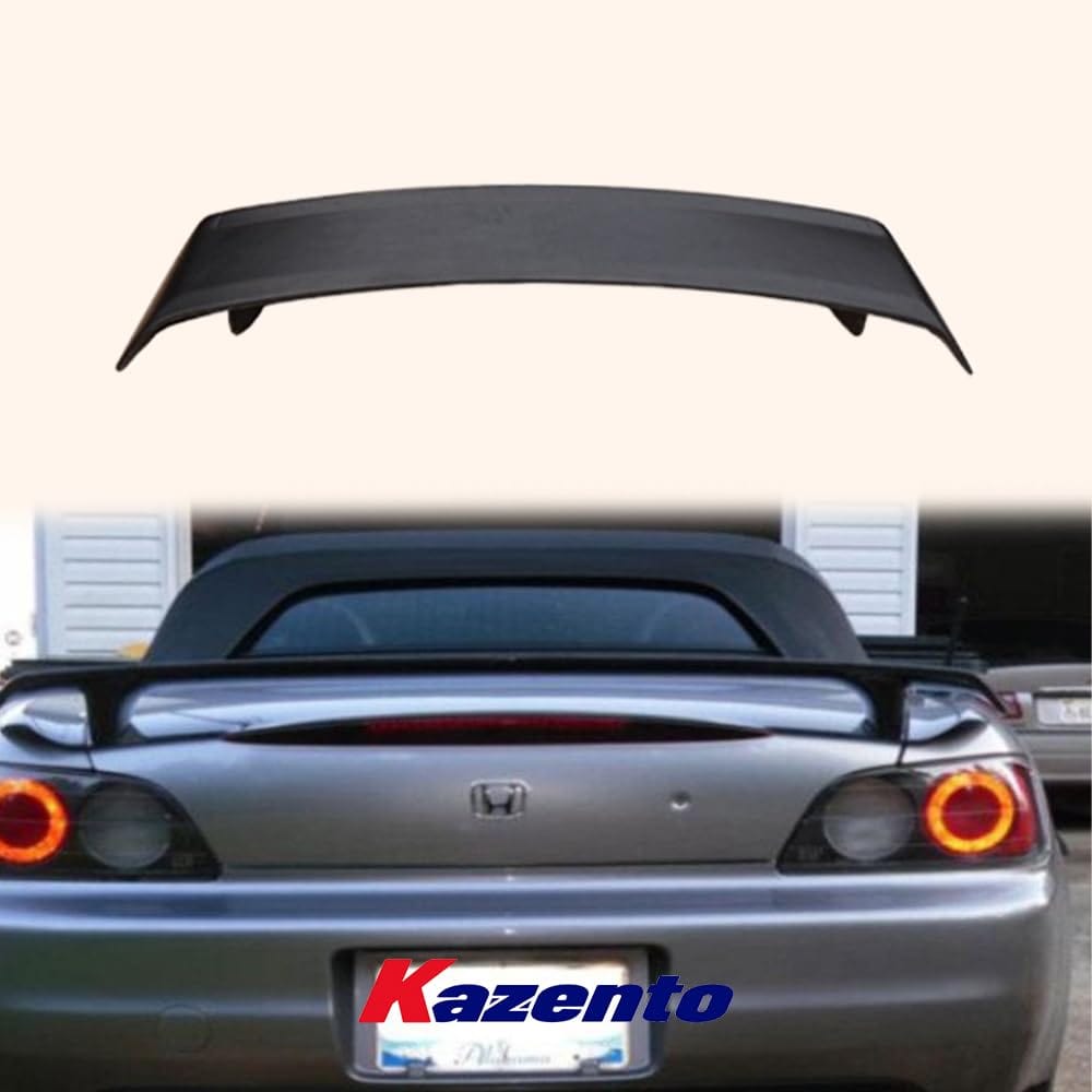 Kazento For Honda S2K S2000 JS Style Carbon Fiber Rear Trunk Boot Spoiler Wing