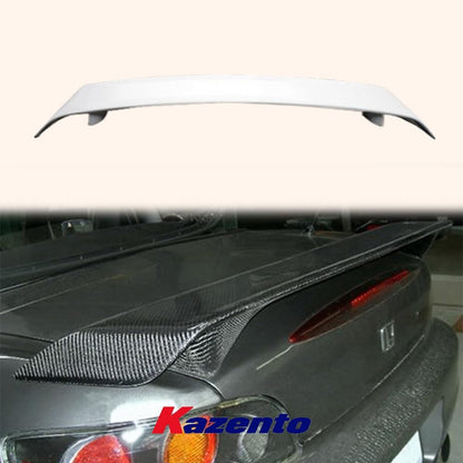 Kazento For Honda S2K S2000 JS Style Fiberglass FRP Unpaint Rear Trunk Boot Spoiler Wing