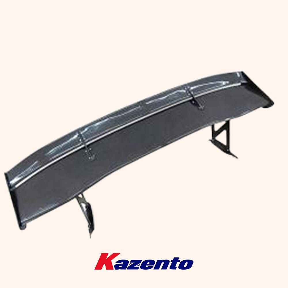 Kazento For Honda S2K S2000 VC Style Carbon Fiber GT Rear Trunk Boot Spoiler Wing 160cm Kazento Carbon Parts 车身侧板 S2000-RS-GT-VC16-CF