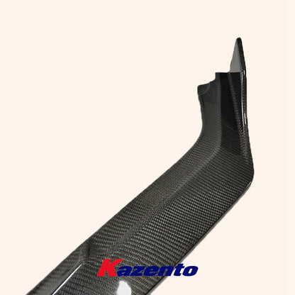 Kazento For Honda Type R FL5  2023+ Carbon Fiber  AIM Front Bumper Bottom Splitter Lip Kazento Carbon Parts 车身侧板 FL5-FL-AIM-CF
