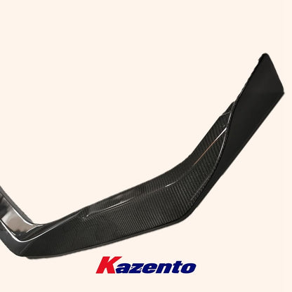 Kazento For Honda Type R FL5  2023+ Carbon Fiber  AIM Front Bumper Bottom Splitter Lip Kazento Carbon Parts 车身侧板 FL5-FL-AIM-CF