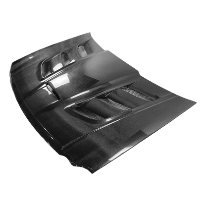 Kazento For Jeep 05-10 Grand Cherokee VP Style Carbon Fiber Cooling Vented Hood Bonnet