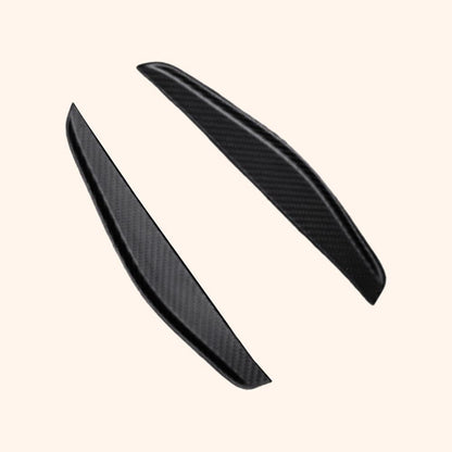Kazento For Lamborghini Huracan STO 2022 V Style Dry Carbon Fiber Front Bumper Canard