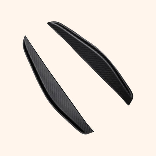 Kazento For Lamborghini Huracan STO 2022 V Style Dry Carbon Fiber Front Bumper Canard