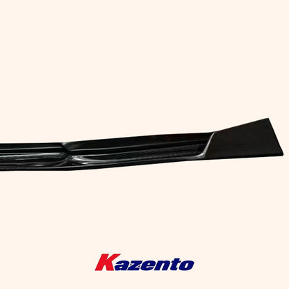 Kazento For Lamborghini Huracan STO 2022 V Style Dry Carbon Fiber Front Bumper Lip