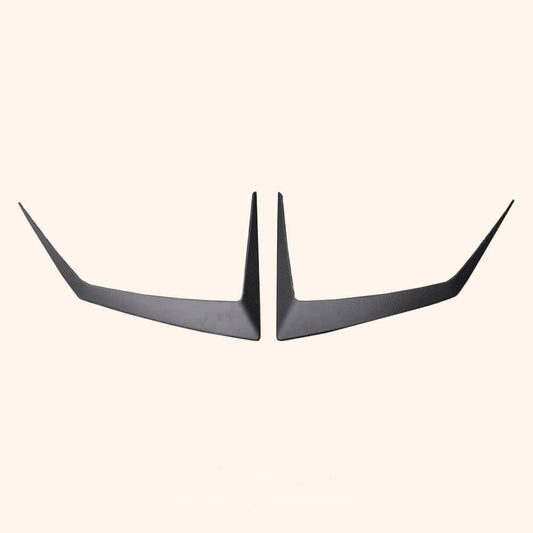 Kazento For Lamborghini Huracan STO 2022 V Style Dry Carbon Fiber Front Hood Vents Trim