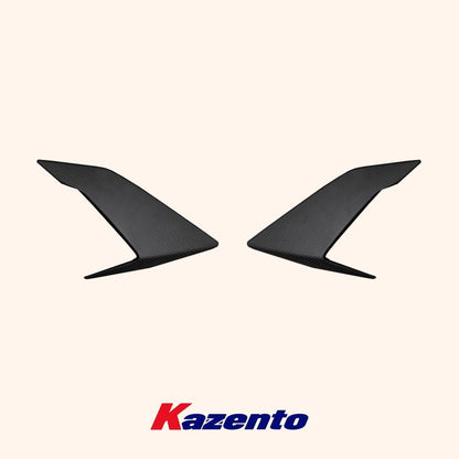 Kazento For Lamborghini Huracan STO 2022 V Style Dry Carbon Fiber Side Fender Vents Trim