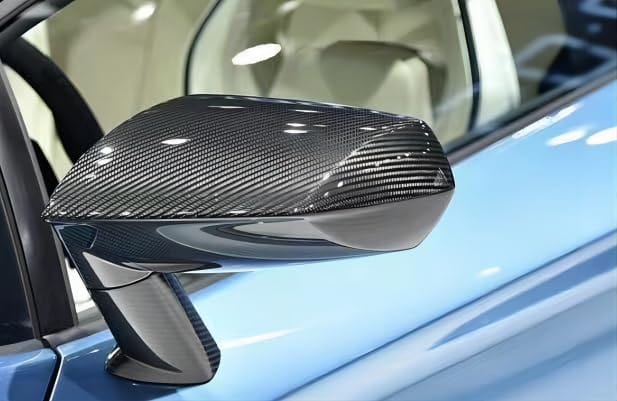 Kazento For Lamborghini Huracan STO Dry Forged Carbon Fiber Side Mirror Cover Pair