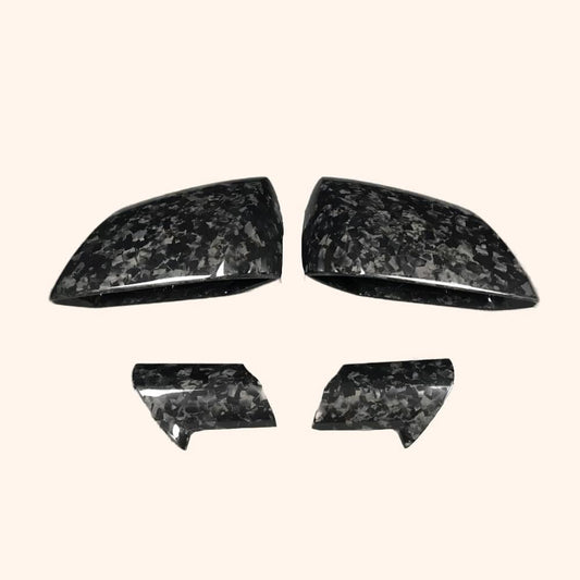 Kazento For Lamborghini Huracan STO Dry Forged Carbon Fiber Side Mirror Cover Pair
