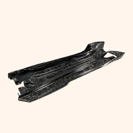 Kazento For Lamborghini Huracan (UP To STO) Dry Forged Carbon Fiber Side Skirts Pair